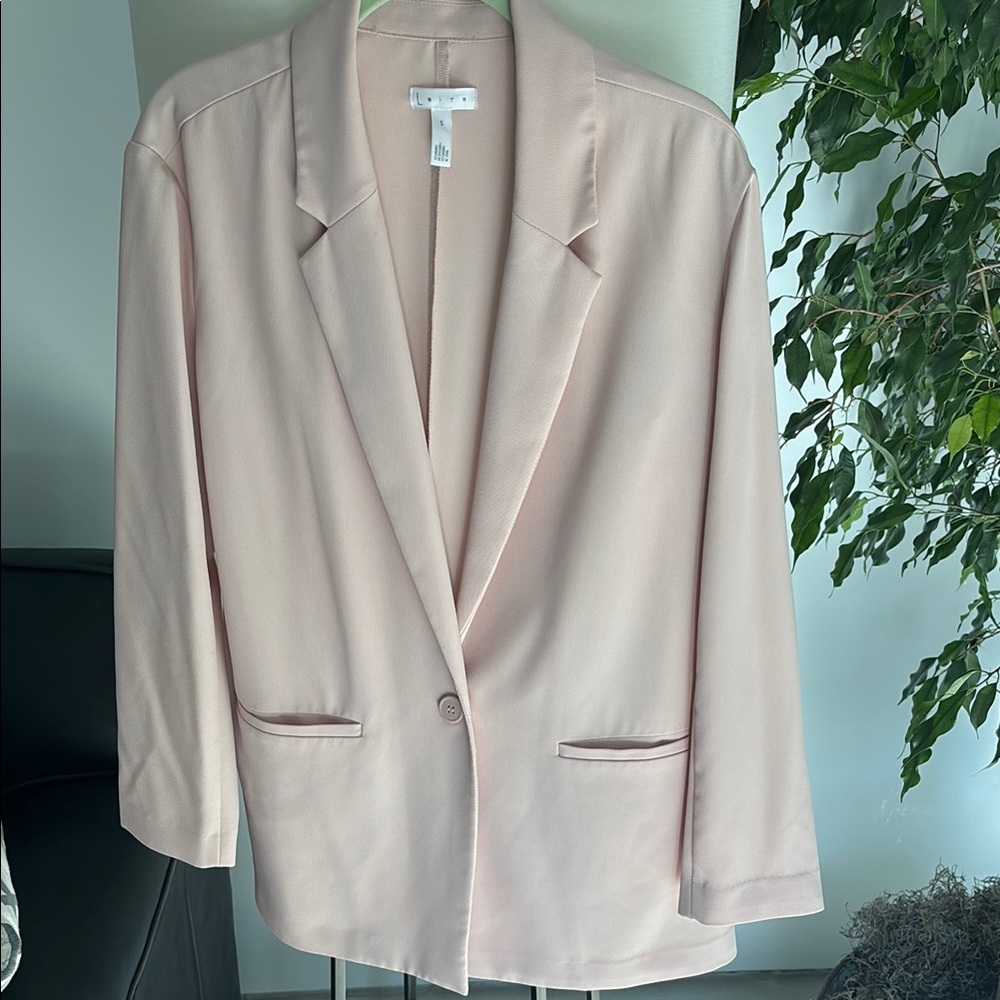Leith Pink Blazer Modern Tailored Design